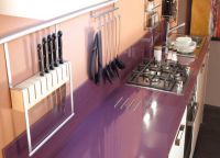 Purple kitchen countertop2