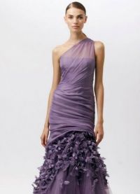 Fioletowa suknia ślubna 2