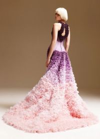 Purple Сватбена рокля 4