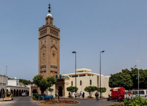 Главная площадь квартала с мечетью