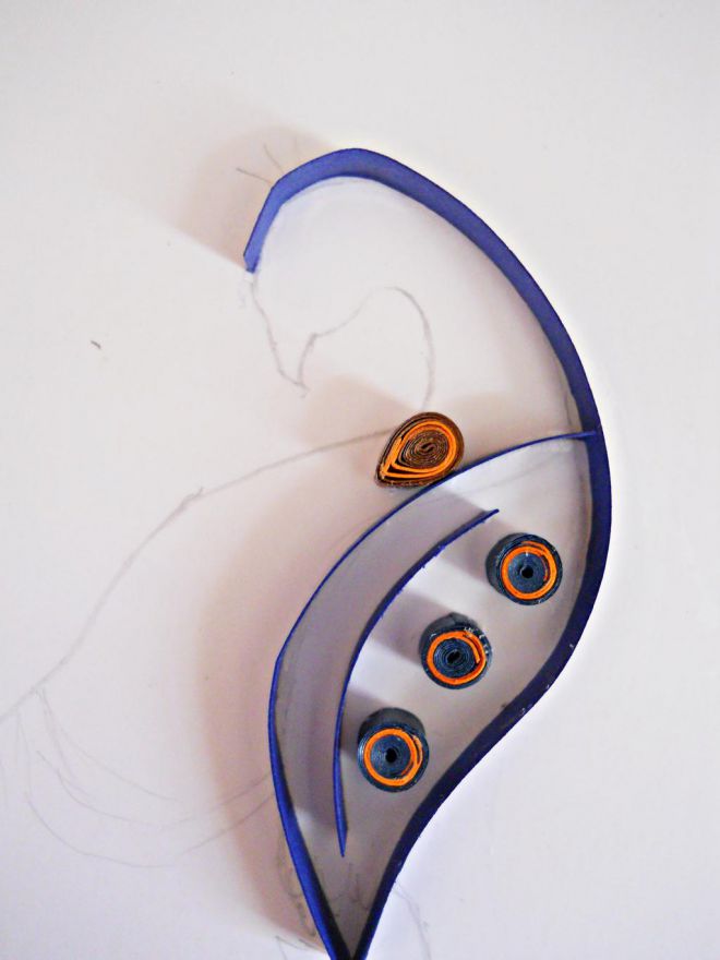 quilling pawia 26