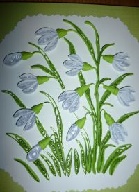 Quilling - Snowdrops20