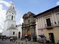 Кафедральный собор Кито - вид со стороны