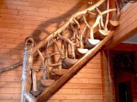 dřevěný schodišťový dům 5