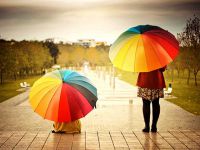 Rainbow чадър 7