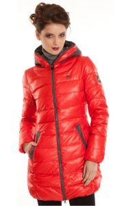 Red down jacket 4