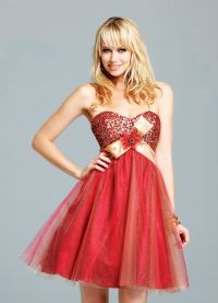 červené šaty 2013 7