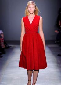 Червени рокли 2014 5