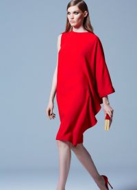 Червени рокли 2014 7