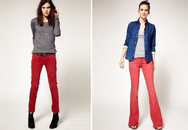 Červené džíny 1