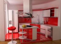 червена кухня 5
