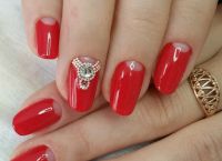 rdeče nail design 2016 5
