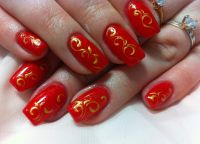 rdeče nail design 2016 8