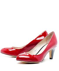 Червени лачени обувки 4