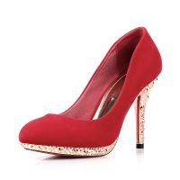 Червени сувенирни обувки 3