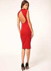 crvena ljetna haljina9