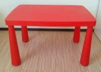 czerwony stół 7