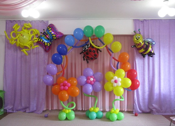 Hallova dekorace na ples v mateřské škole
