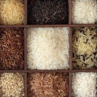 niesłodzony ryż na czczo