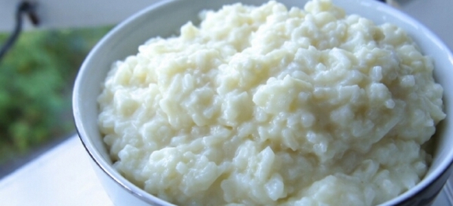 mliječna riža kaša kao u vrtiću