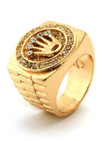 златен коронен пръстен 11