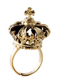 златен коронен пръстен 13