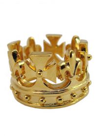 zlati kronski prstan 15