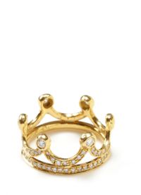 zlatý korunový prsten 17