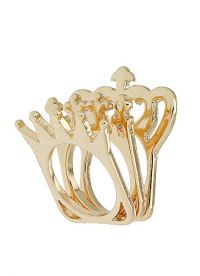 златен коронен пръстен 9