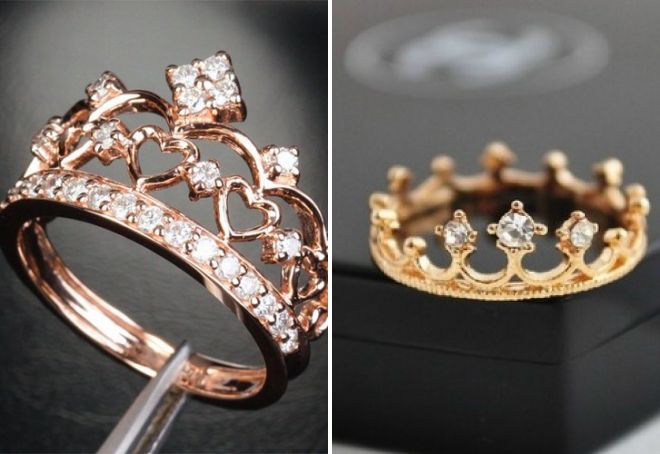 классическое кольцо с бриллиантом
