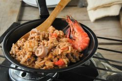 kako kuhati rižoto z morskimi sadeži