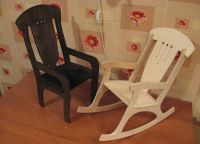Houpací židle z dřeva8
