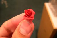 Polymerní jílové růže19