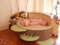 pokój dziecięcy z okrągłym łóżkiem 7