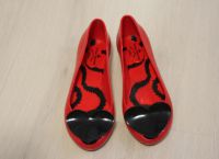gumové baletní boty 8
