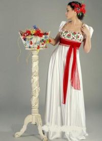 Rosyjska krajowa suknia ślubna 7