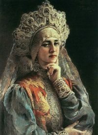 Руска женска народна костюм 2