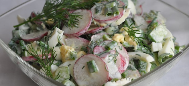 Salata s rotkvica i jaja