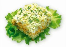 Saury Fish Salad