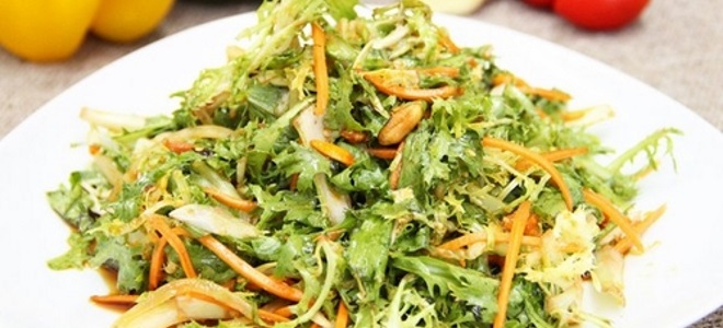 Dandelion Roots Salad Recipe