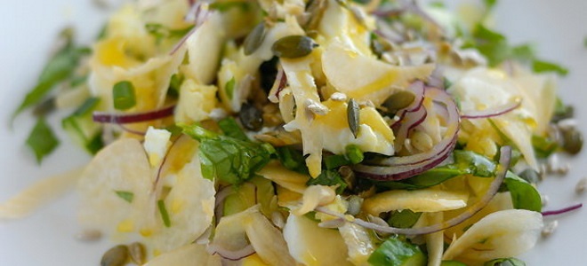 Salata s repa s krastavcima - recept