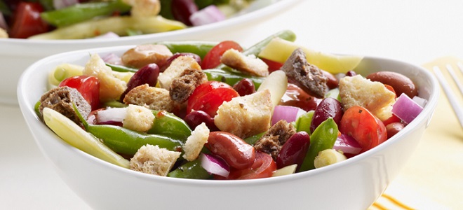 Salata s grahom i krekiranim receptom