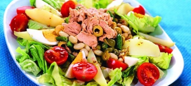 Ninoise tuna salata - klasični recept