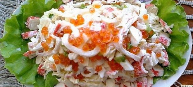 morska salata s rakovima i rajčicama