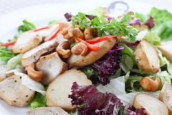 ukusna salata s prženim gljivama