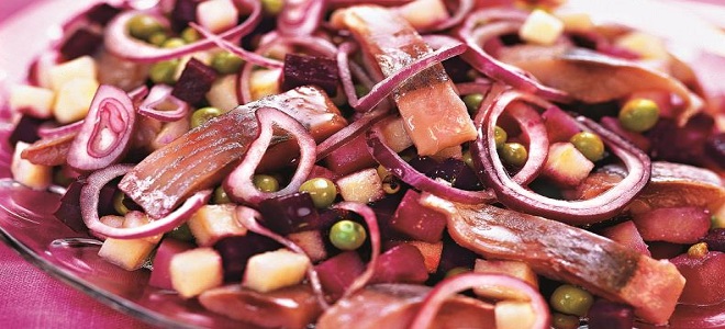 Salata "norveški" s haringom