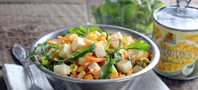 Korejský mrkvový salát