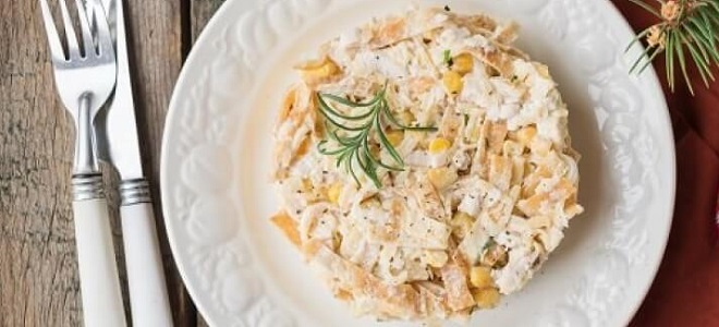 "Talijanska" salata s palačinkama - recept