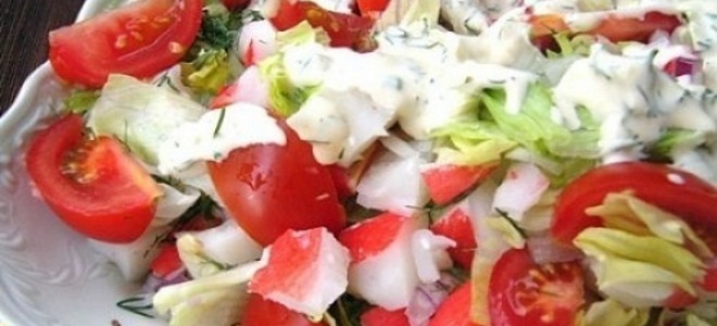 salata s kupusima od rakova rajčica jaje