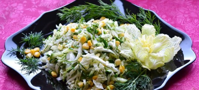 Korizmena salata s kukuruzom